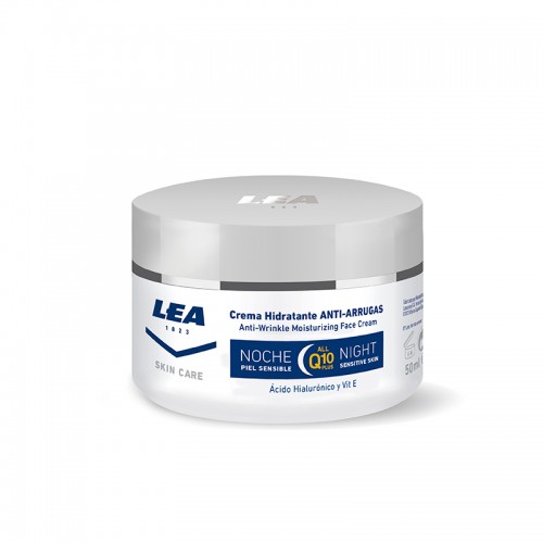 LEA Skin Care Crema Facial Anti-Arrugas de Noche  Q -10 PLUS 50 ml.