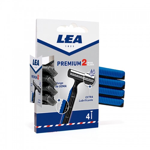 Maquinilla Desechable LEA Premium 2 4 uds.