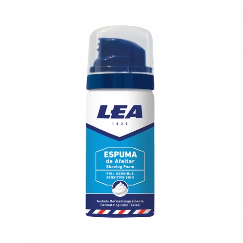 Espuma de Afeitar Lea Sensitive Skin 35 ml. caja con 10 uds.